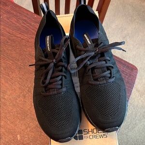 Shoes For Crews Men's Black Sneakers